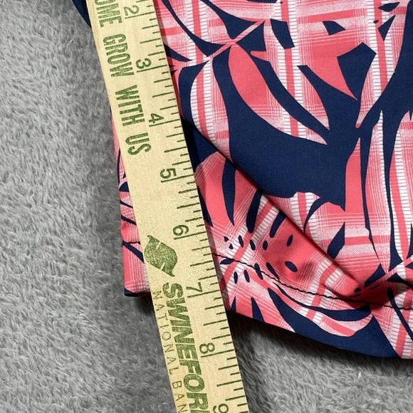 Tommy Bahama Baja Palms Plaid 40 Swim Trunks Board Shorts Beach Summer Stretch - Picture 10 of 16